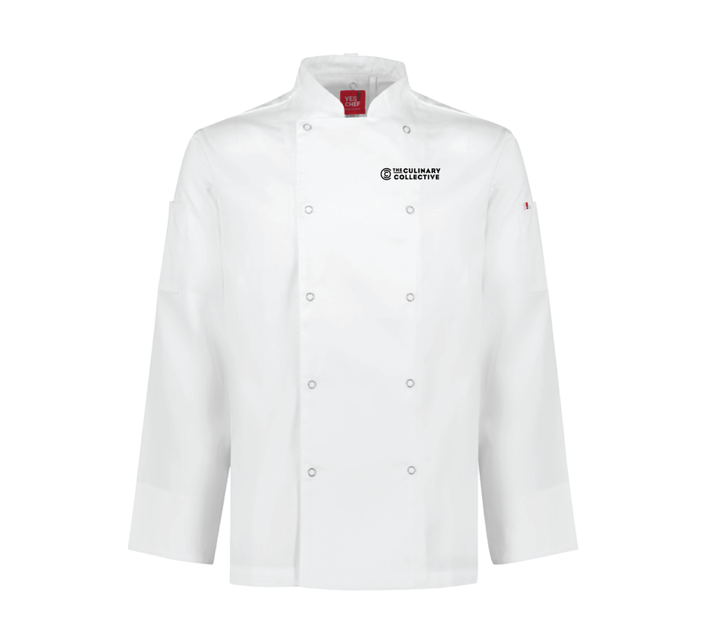 NZMA MNGT //  TCC Chefs Unisex Jacket, Long Sleeve