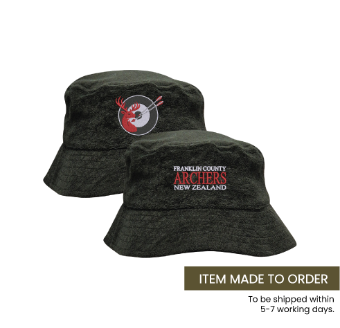 // Franklin County Archers - Towelling Bucket Hat