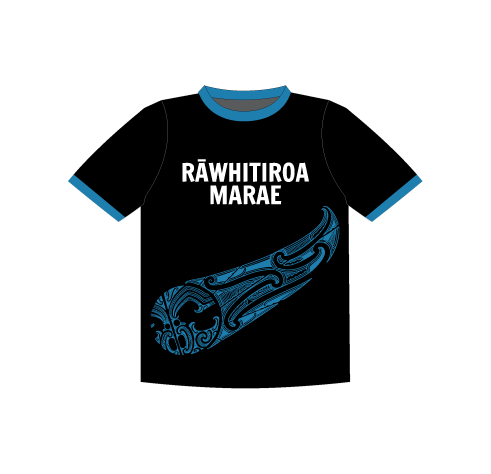 Sublimated Tee | Rāwhitiroa Marae