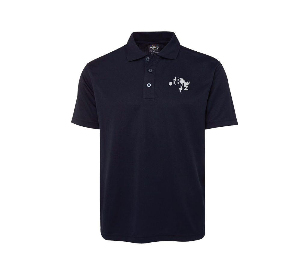 // DISTANCE RIDING NZ - Adults Short Sleeve Polo