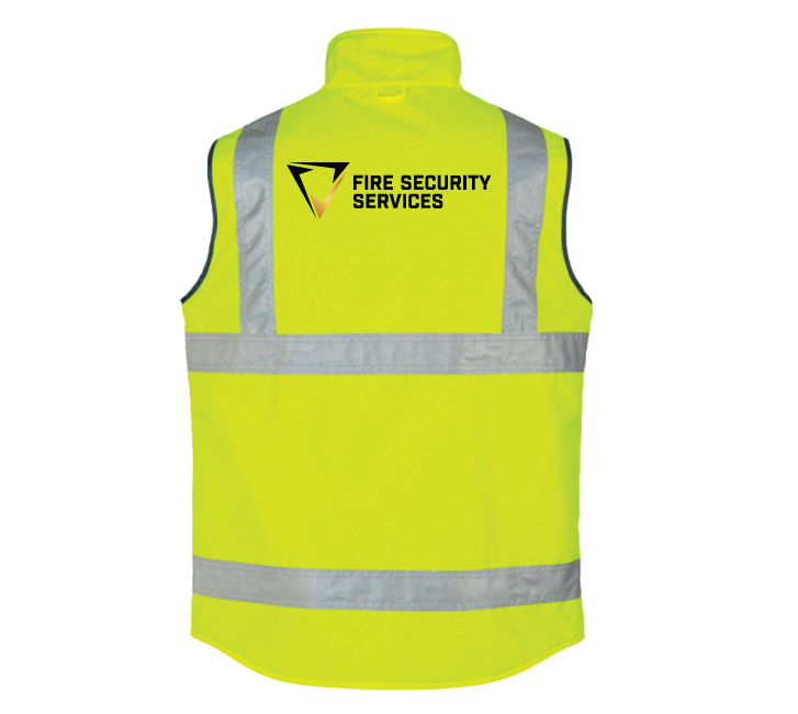 // Hi Vis Safety Vest Fleece